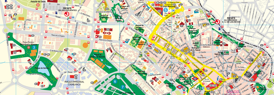 plano callejero de alcobendas